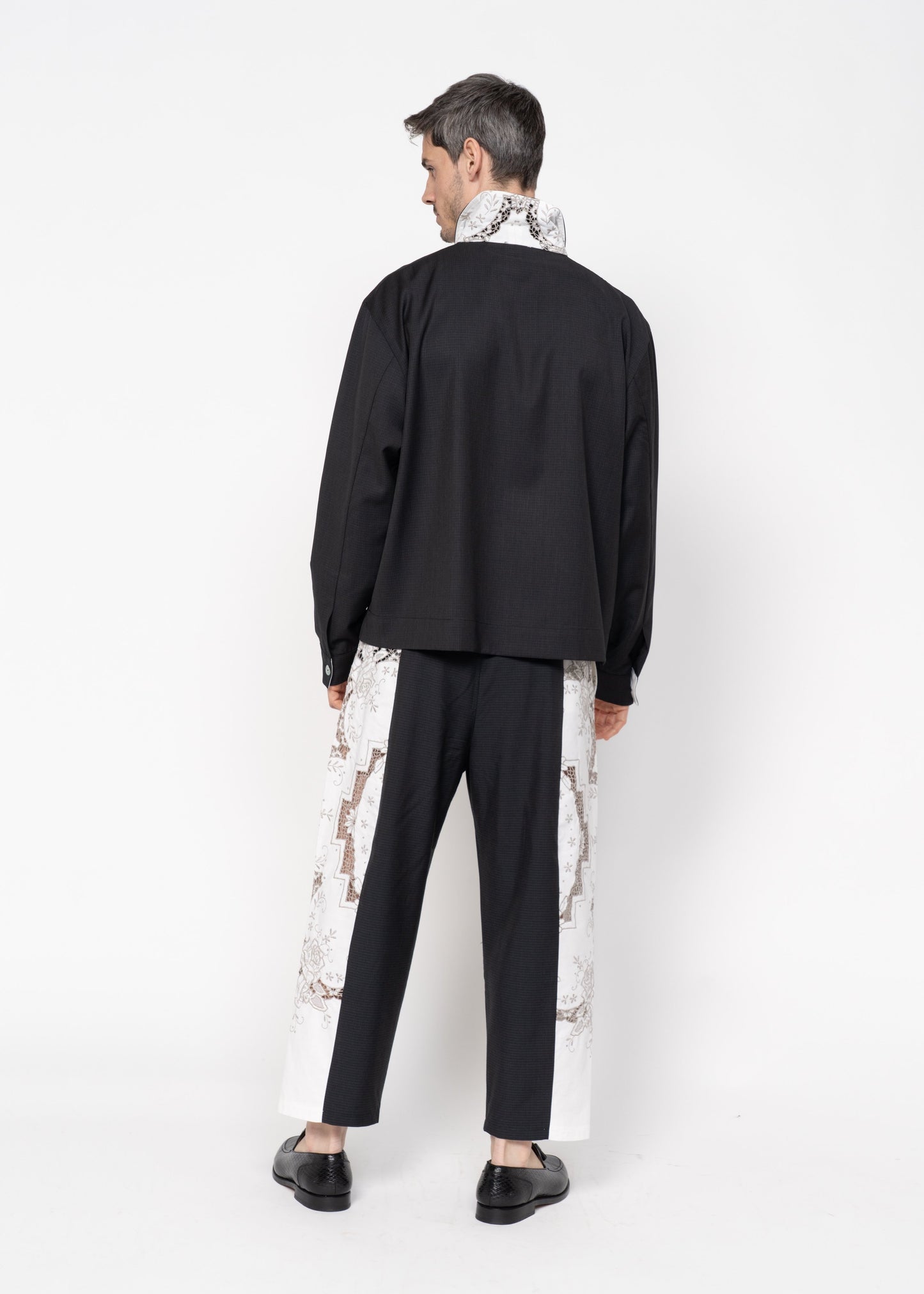 The Polo Shirt Black with Details