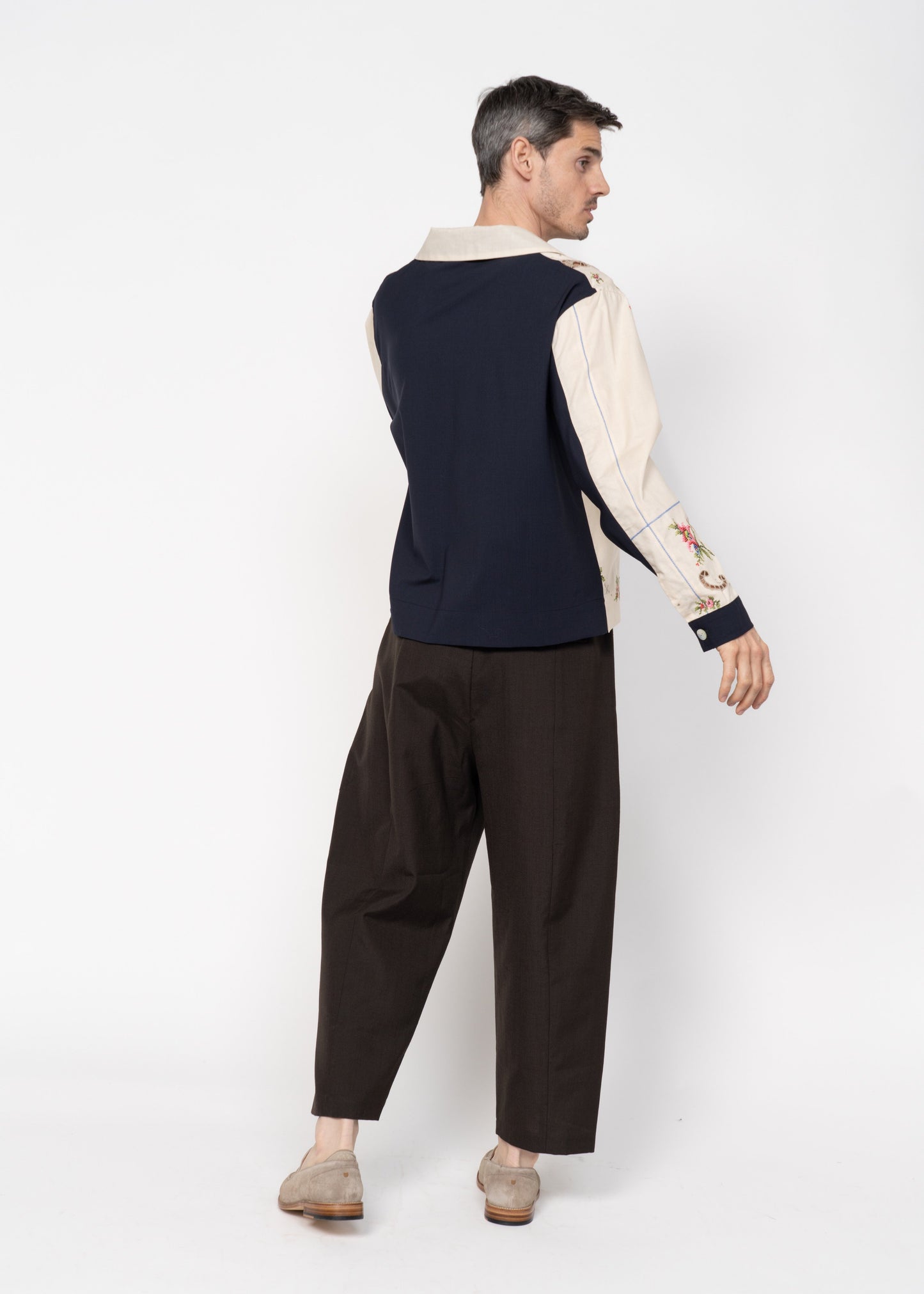 The Polo Shirt Blue Back