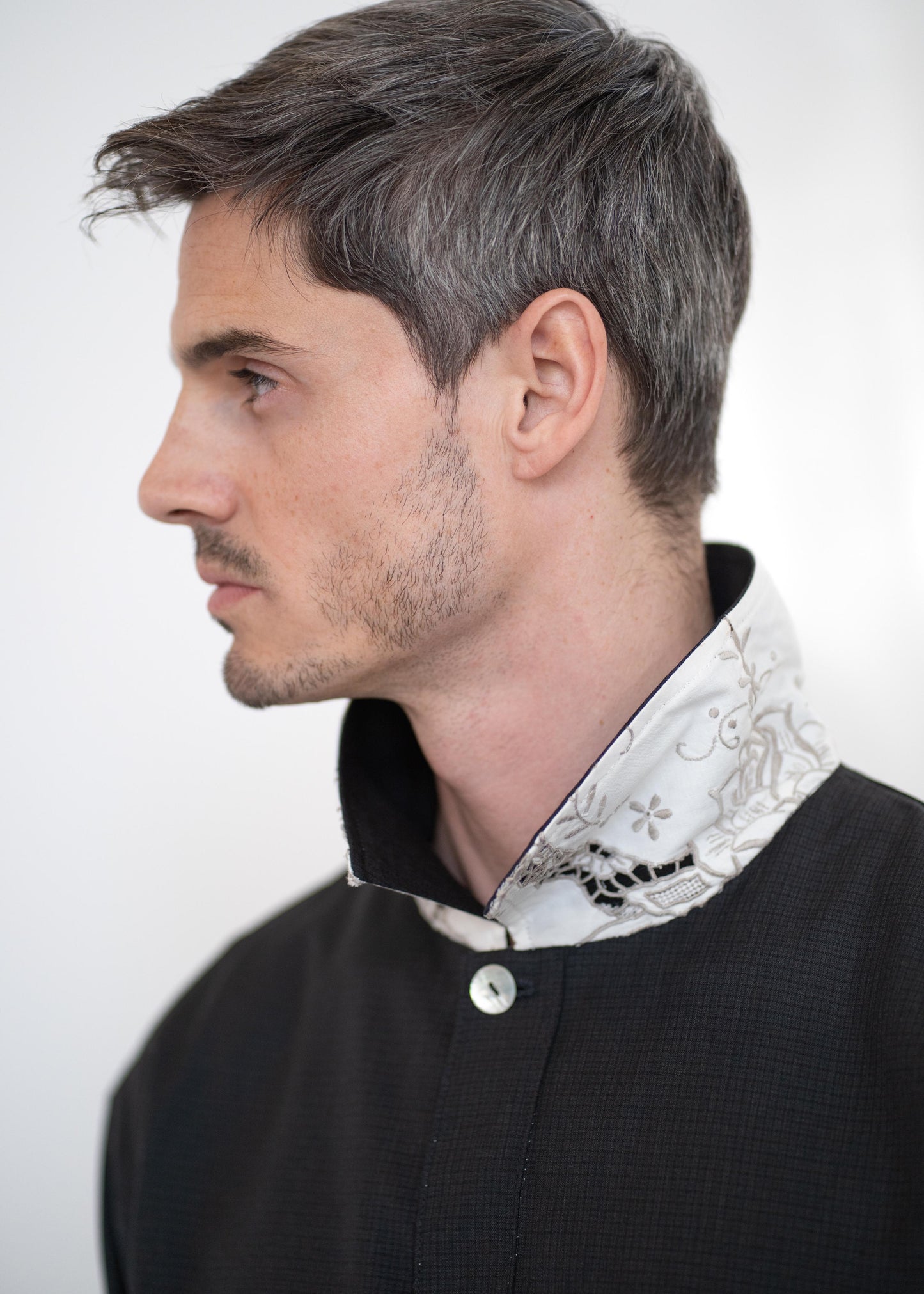 The Polo Shirt Black with Details
