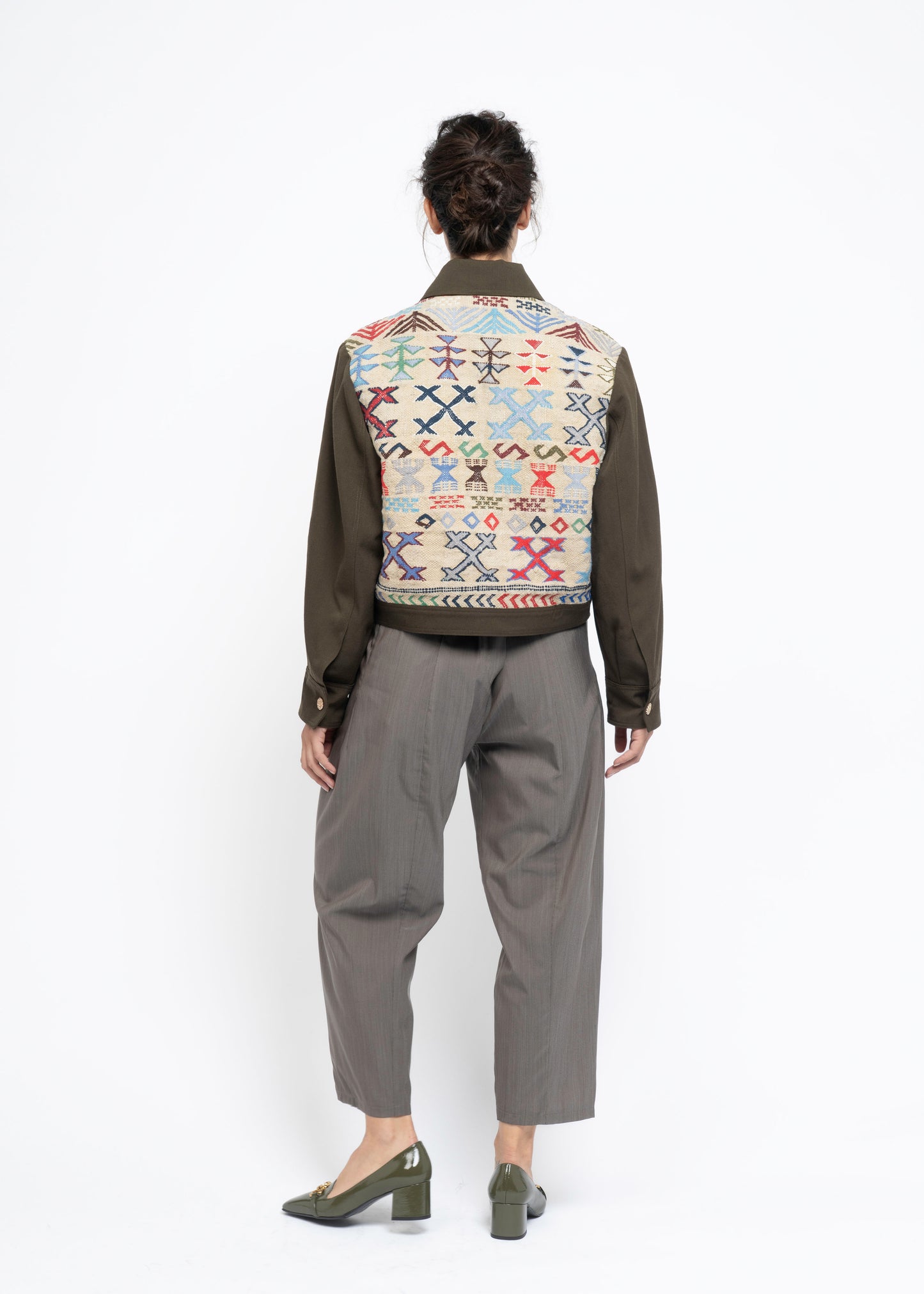 Her Aviation Jacket Brown
