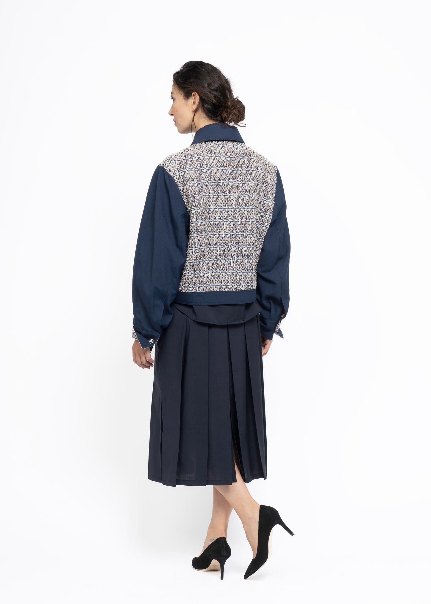 Her Aviation Jacket Dark Blue