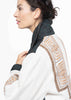 Her Aviation Jacket Greek Embroidery
