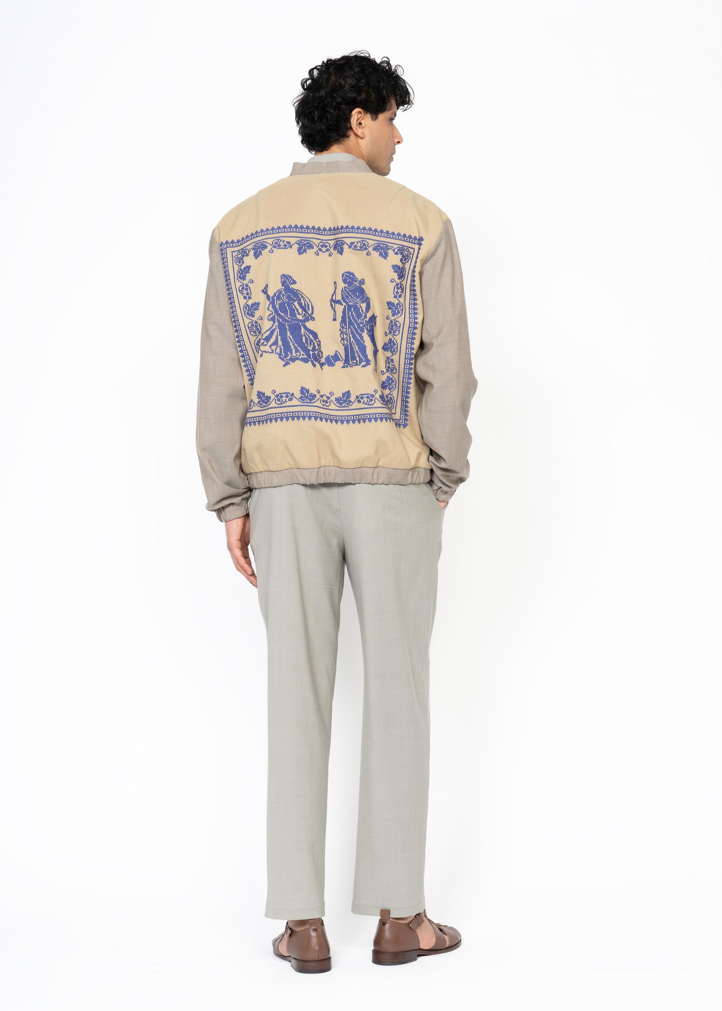 The Bomber Jacket Taupe