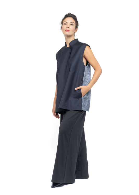 The Gilet Dark Blue