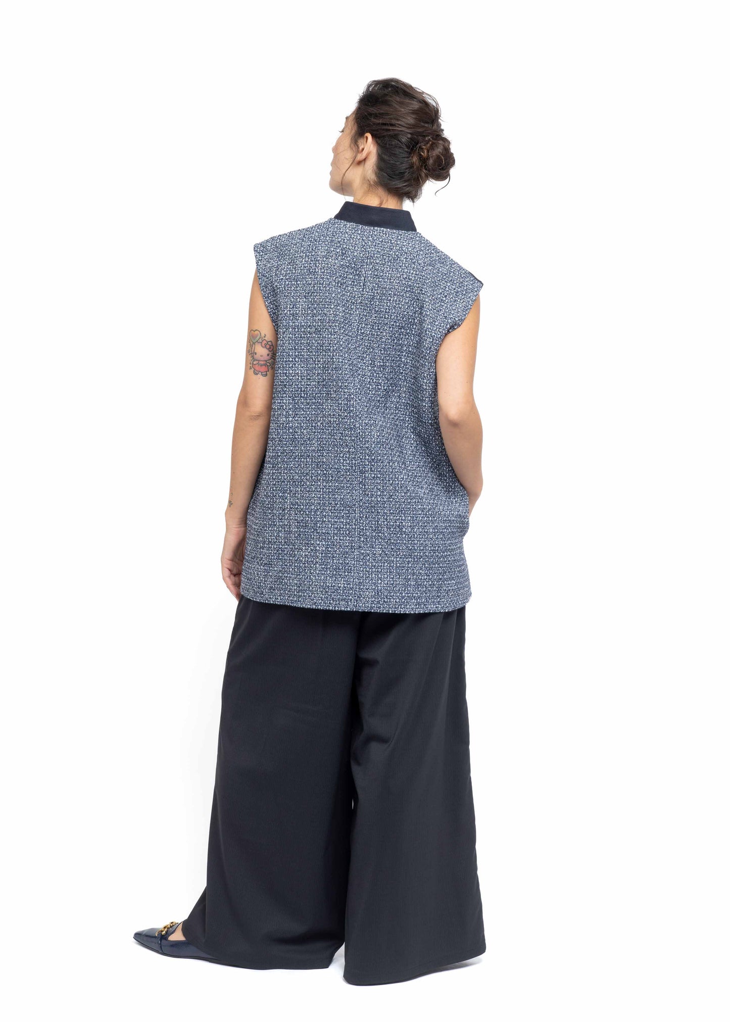 The Gilet Dark Blue
