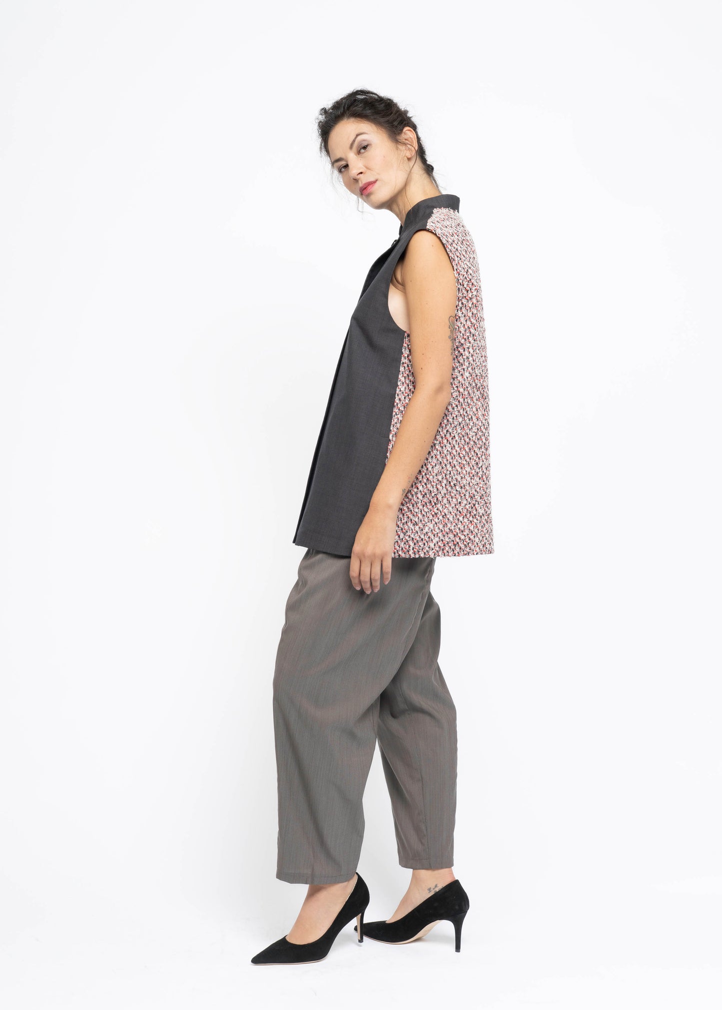 The Gilet Dark Brown
