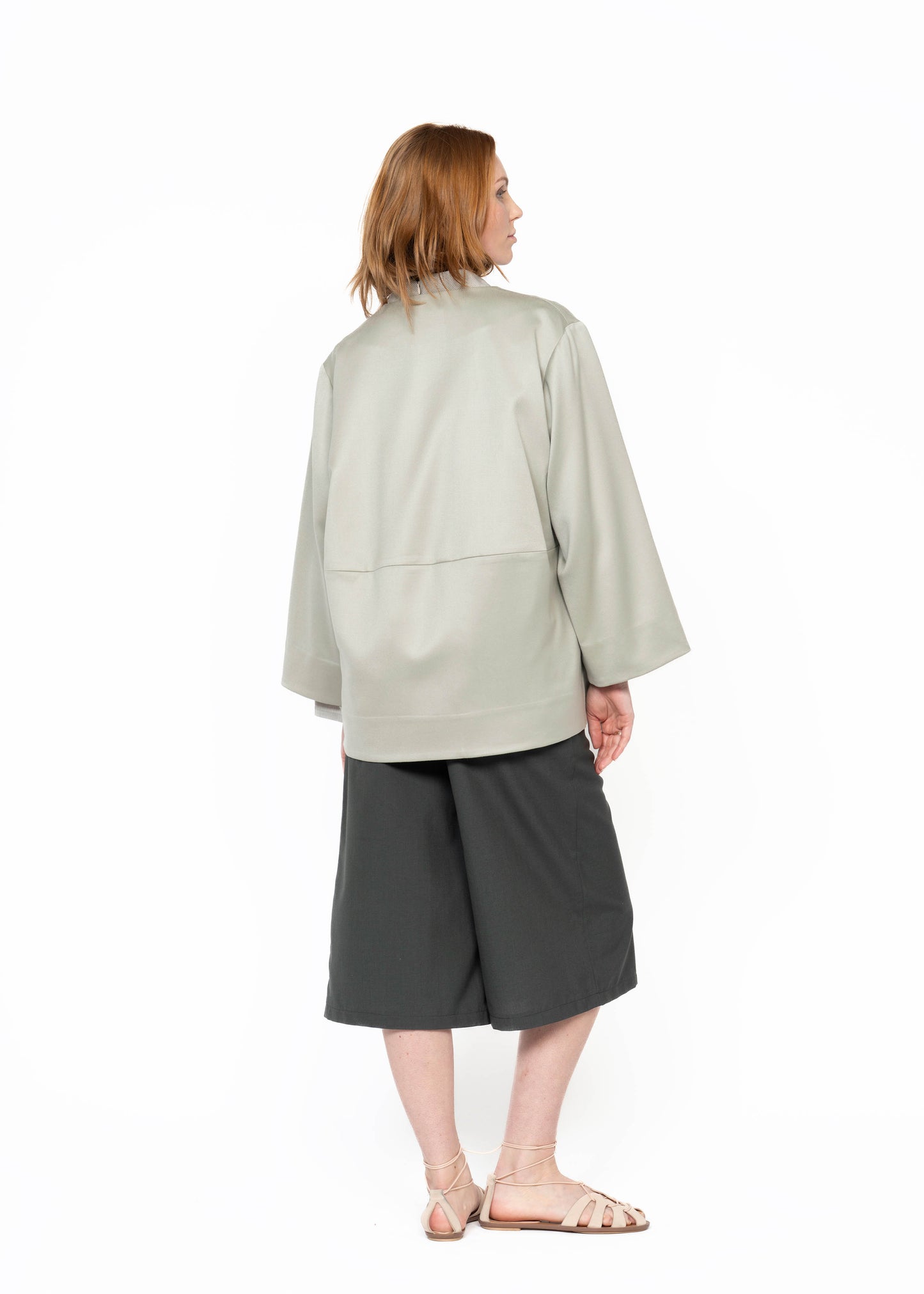 The Kimono Jacket / Mint Green