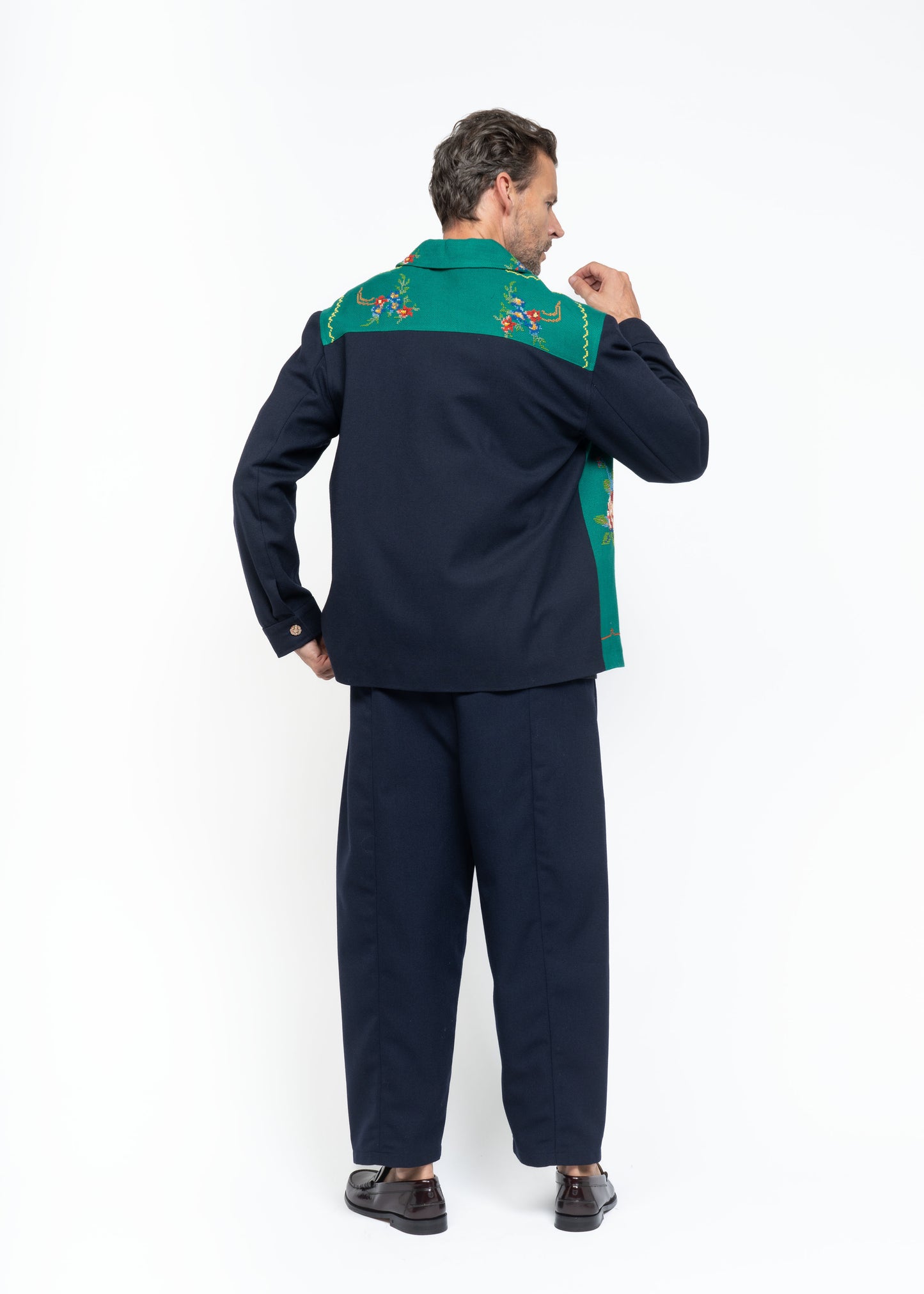 The Easy Jacket / Embroidered Front