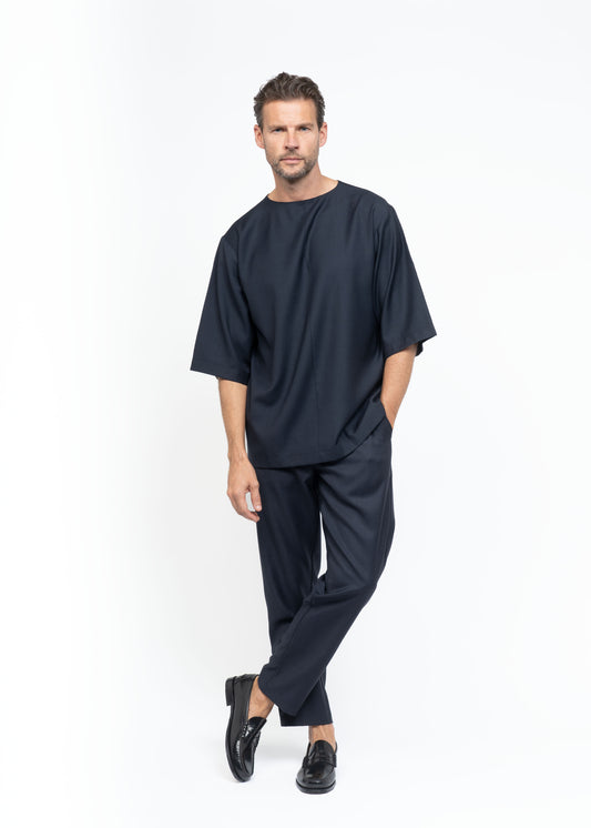 The George Shirt Dark Blue
