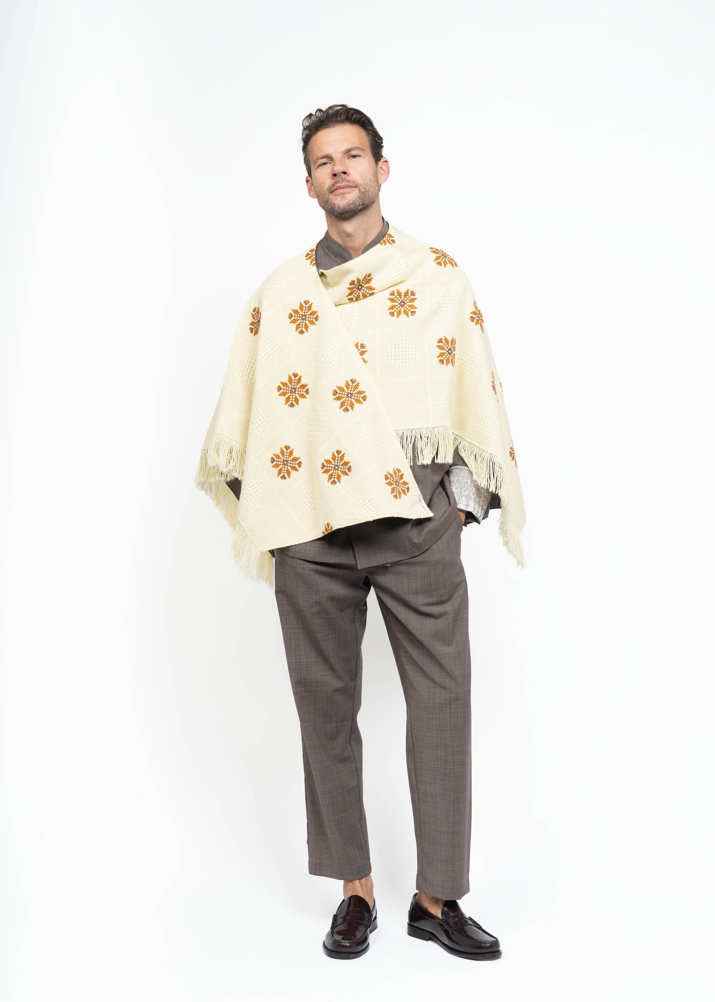 His Mantle Brown