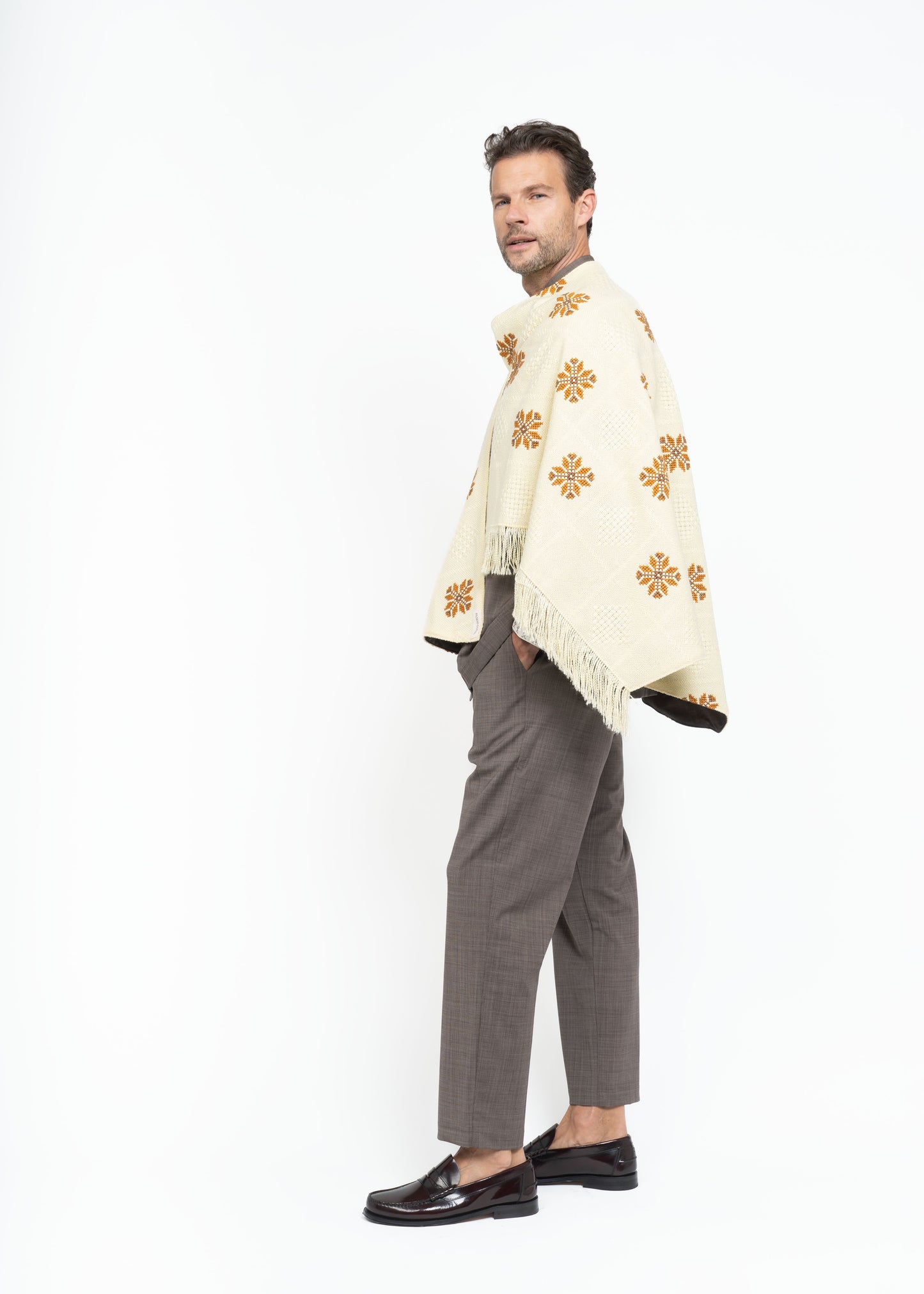 His Mantle Brown