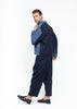 The Polo Shirt Boucle Blue/Burgundy