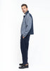 The Polo Shirt Boucle Blue/White