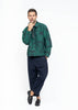 The Polo Shirt Boucle Green/Blue