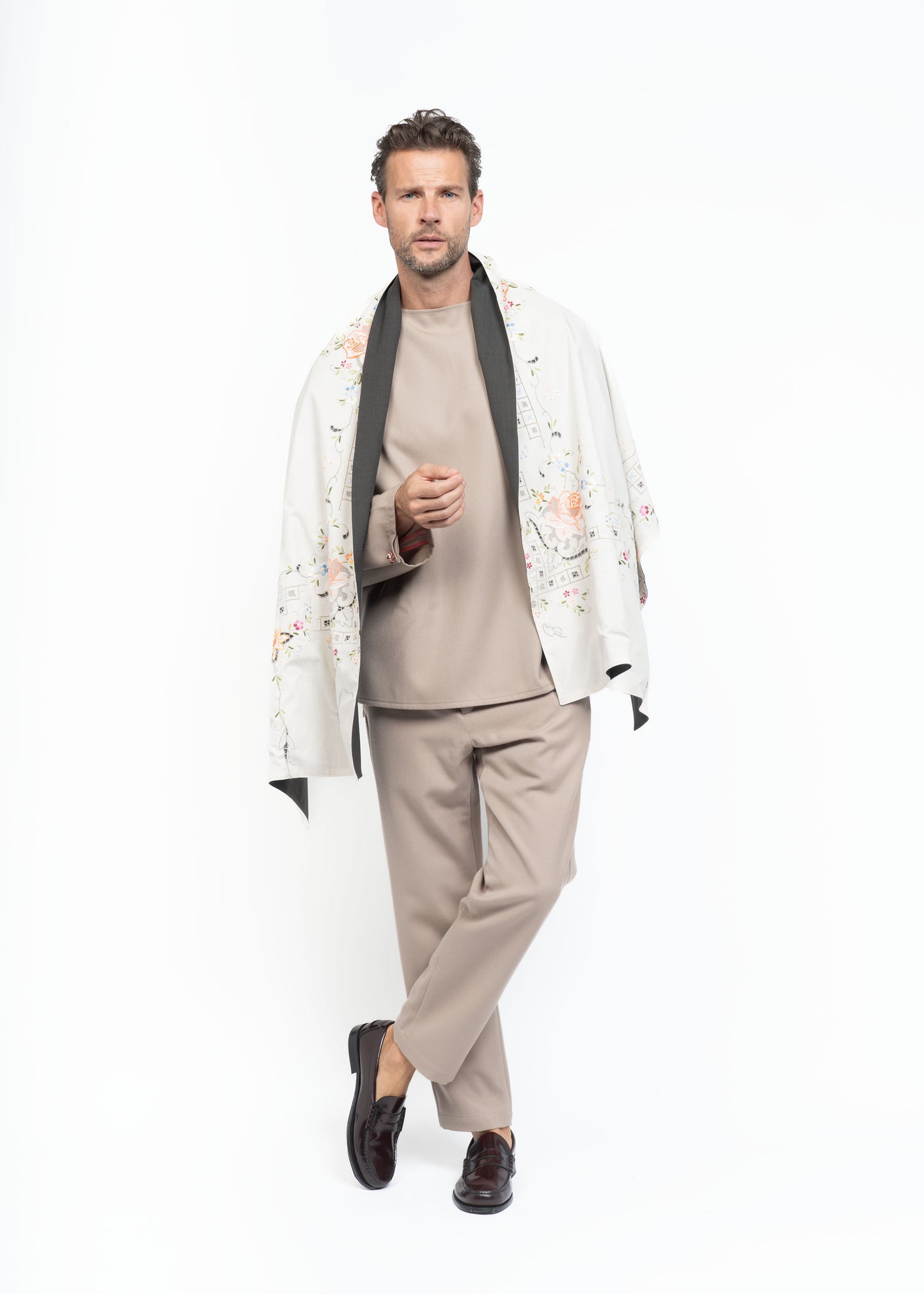 His Shawl Embroidered
