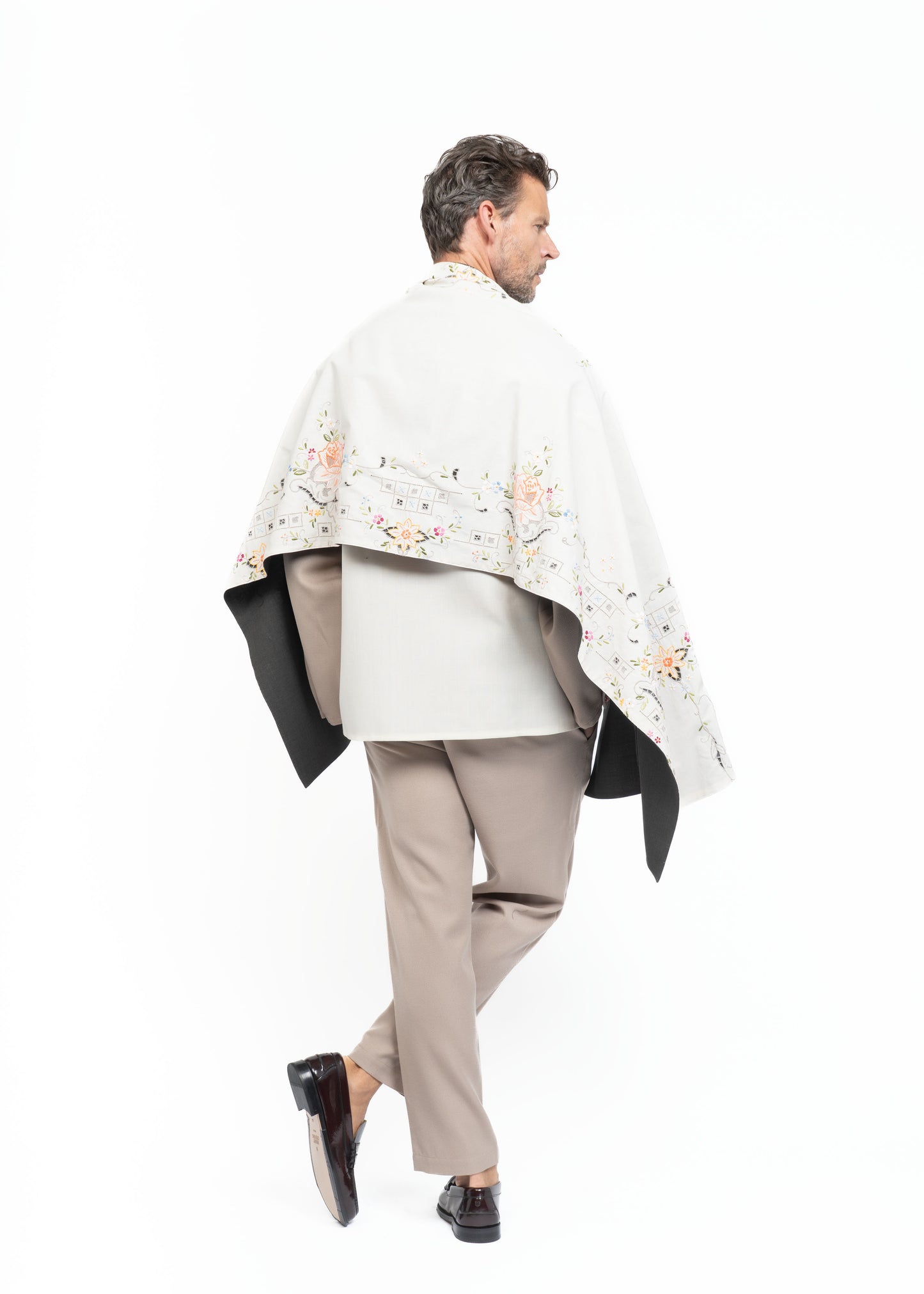 His Shawl Embroidered