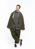 His Shawl Green Wool