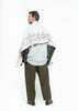 His Shawl Green Wool