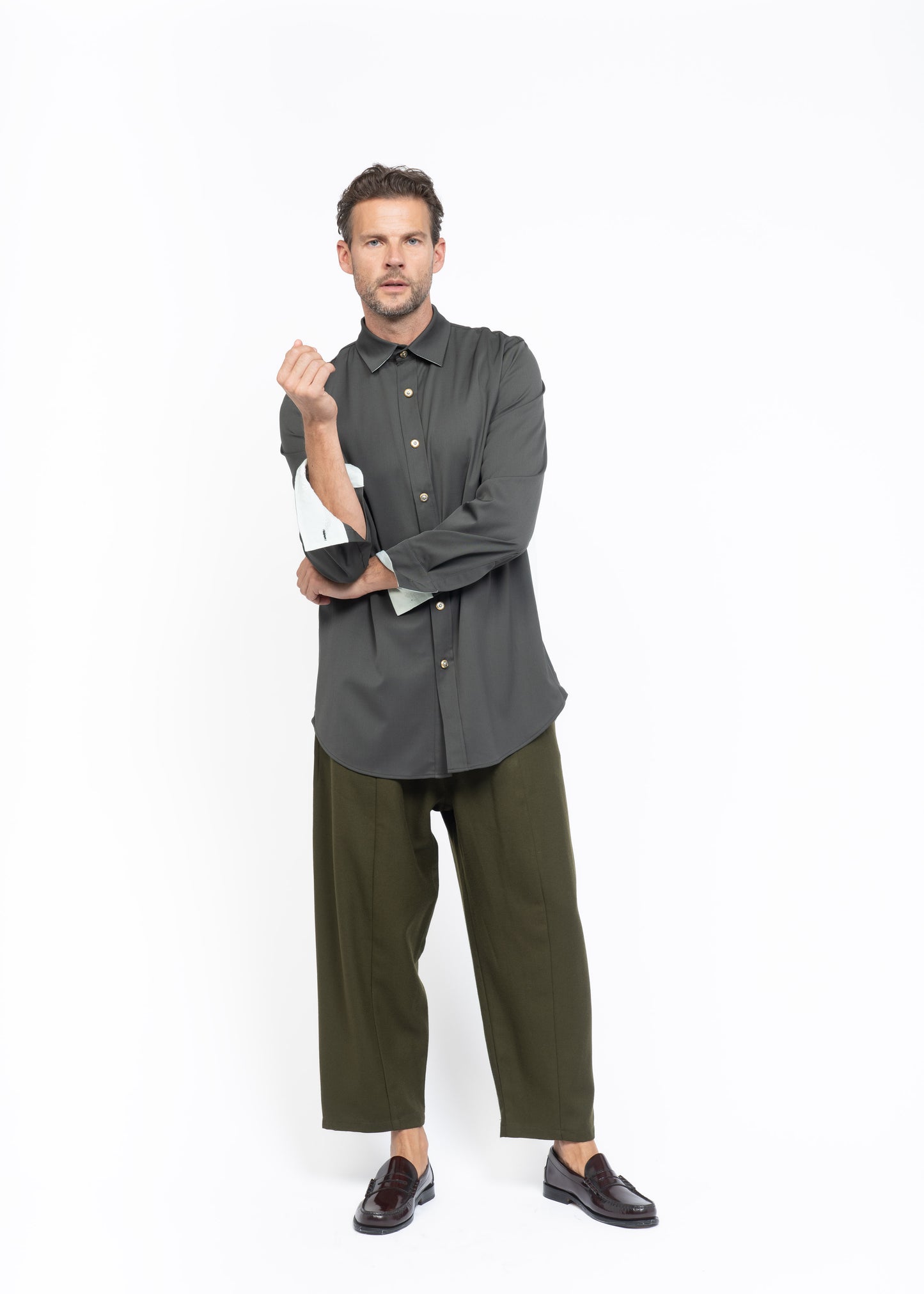 The Konstantin Shirt Green