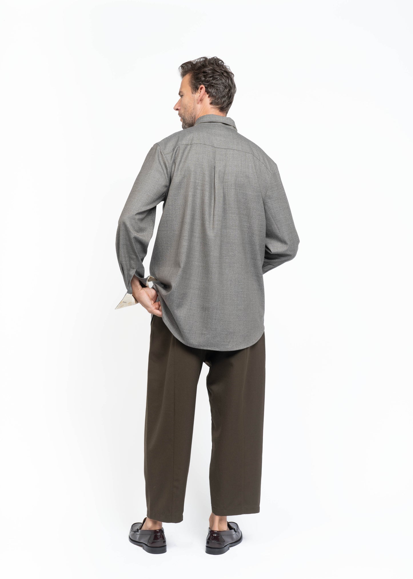 The Konstantin Shirt Light Brown