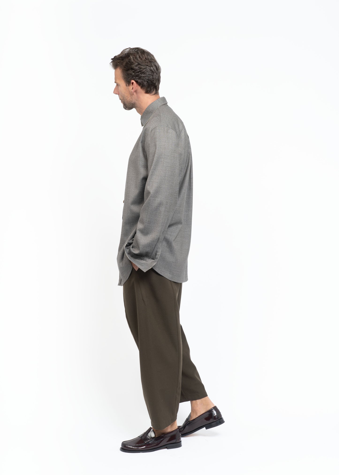 The Konstantin Shirt Light Brown