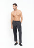 The Straight Leg Pants Dark Grey