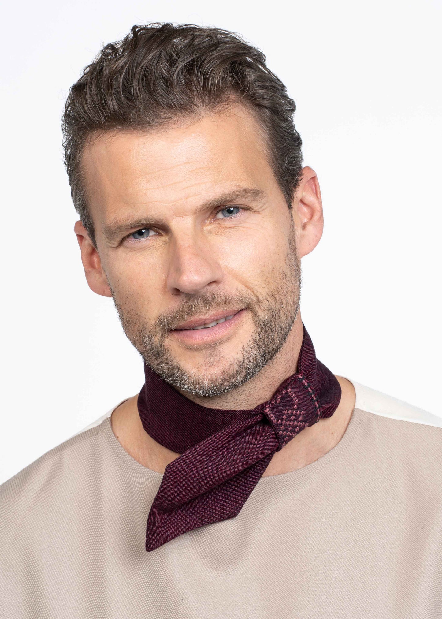 The Twilly Tie Burgundy