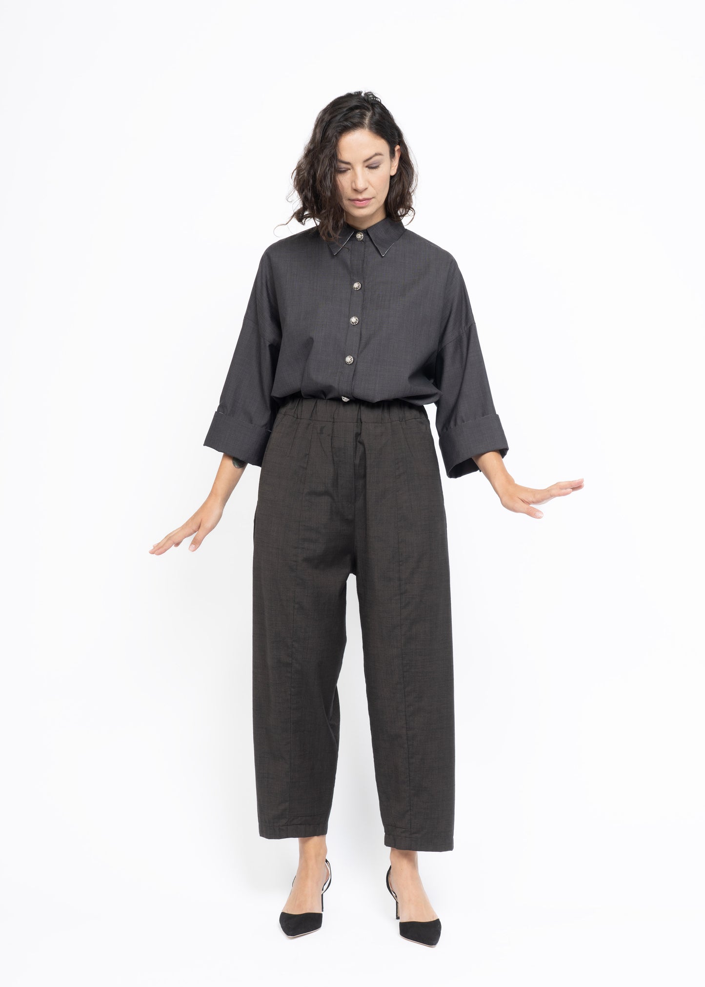 Her Pants Dark Brown