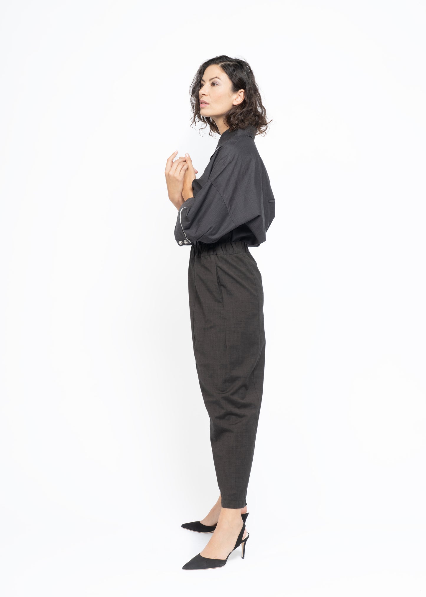 Her Pants Dark Brown