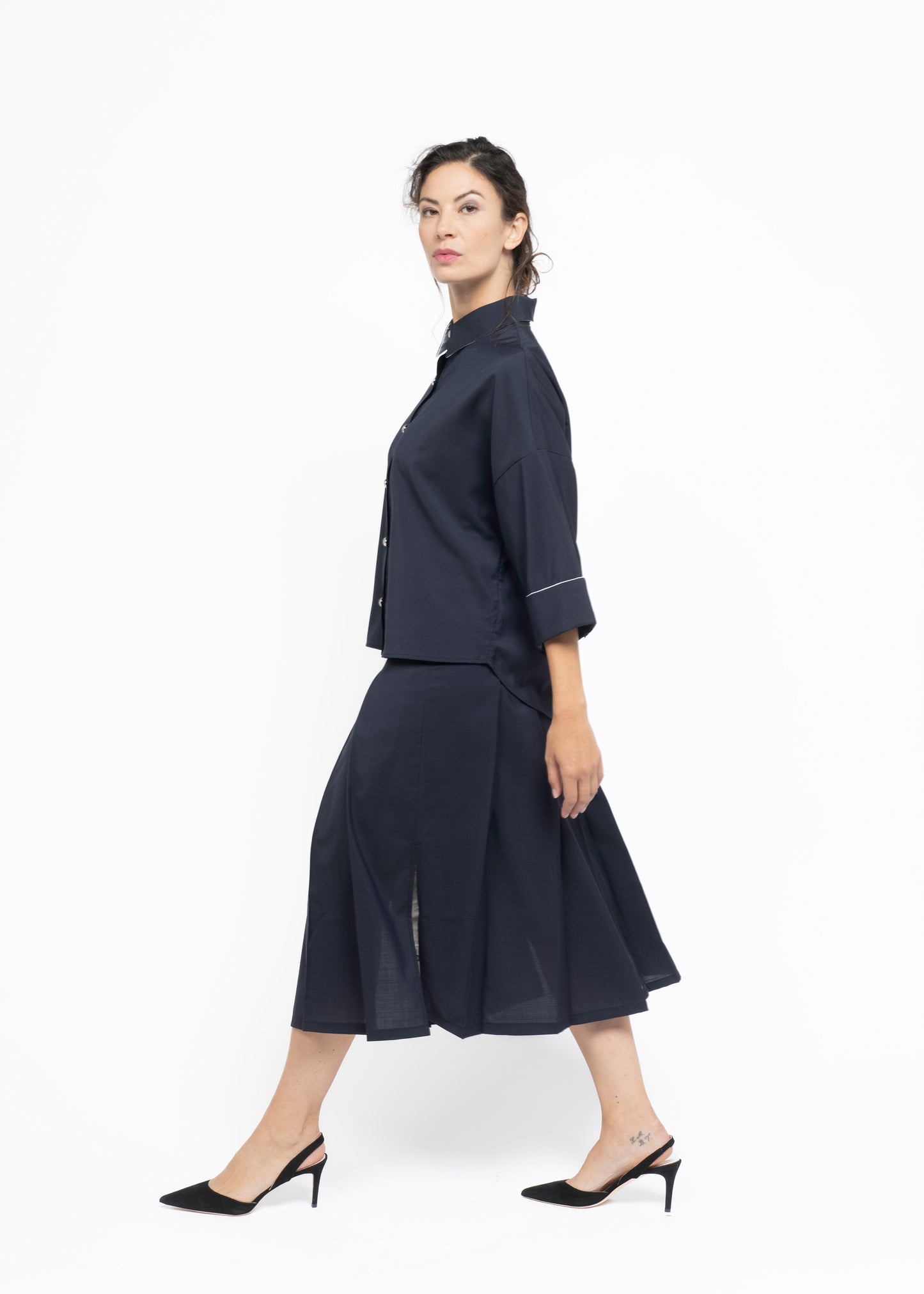 The Plissé Skirt