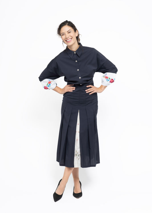 The Plissé Skirt
