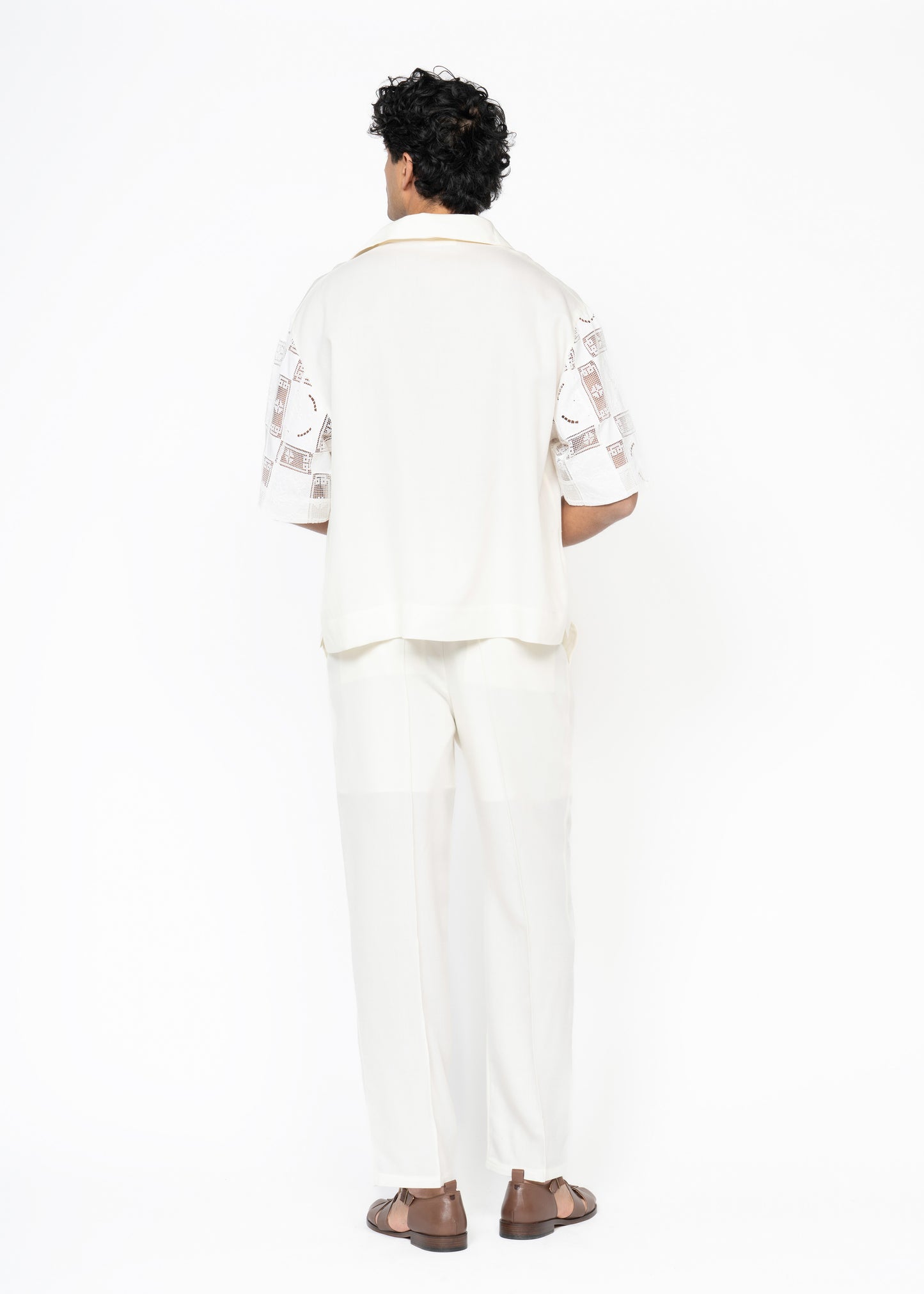 The Loose Fit Pants / White