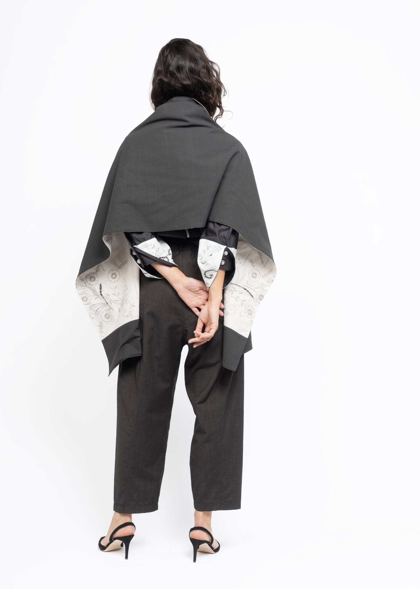 Her Shawl Brown