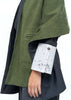 Her Shawl Handwoven Green Flamma