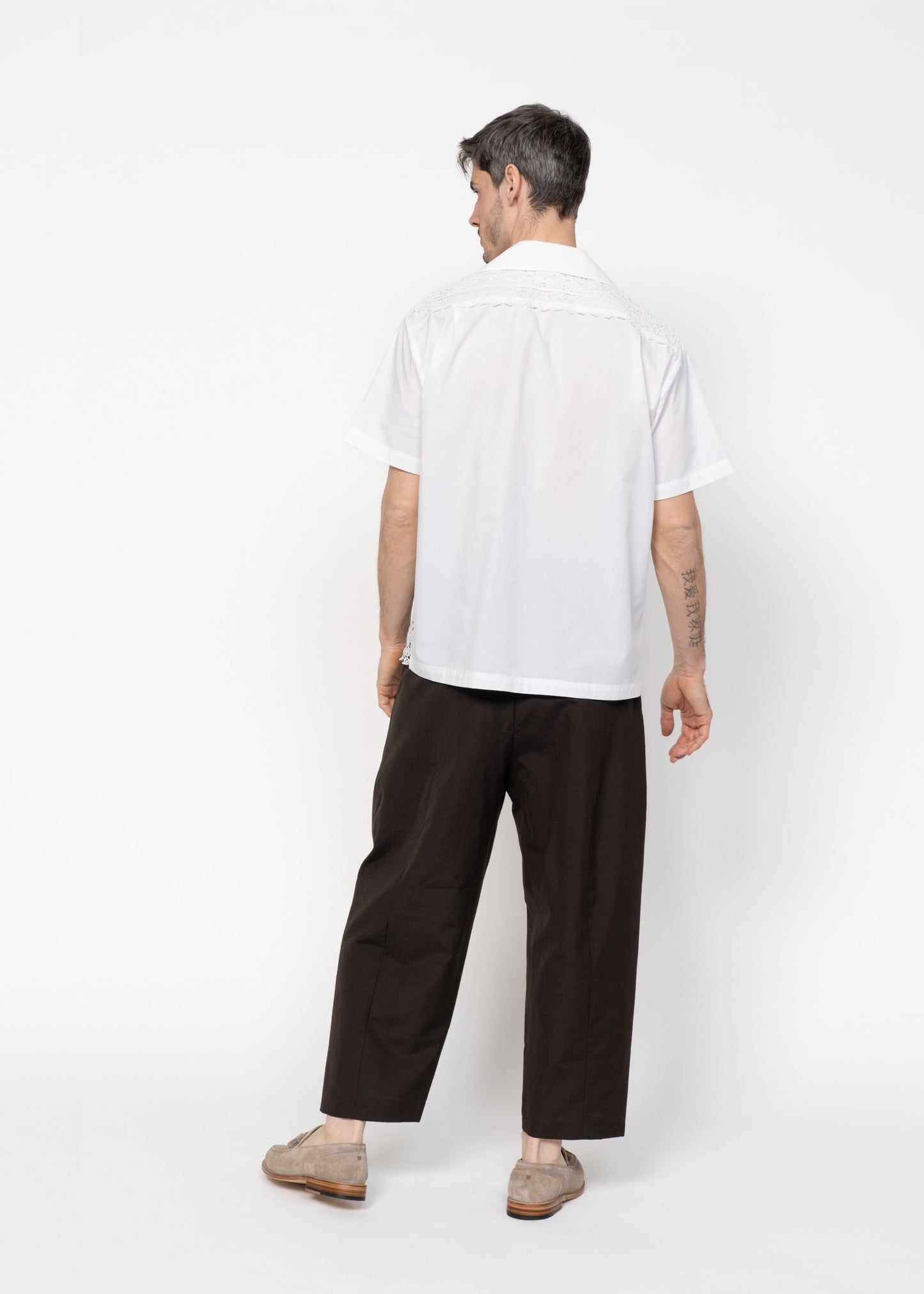 The André Shirt Embroidered Lace