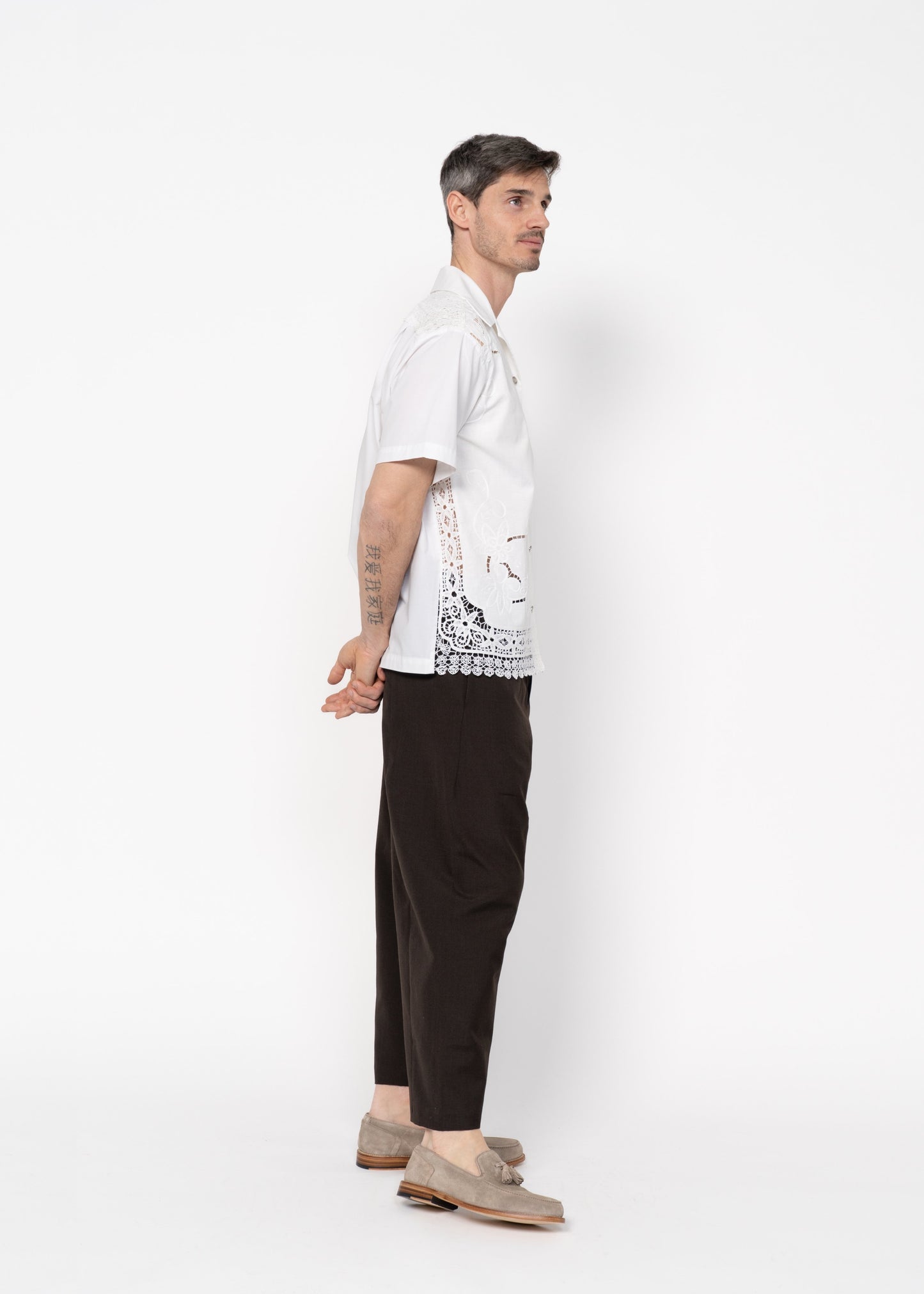The André Shirt Embroidered Lace