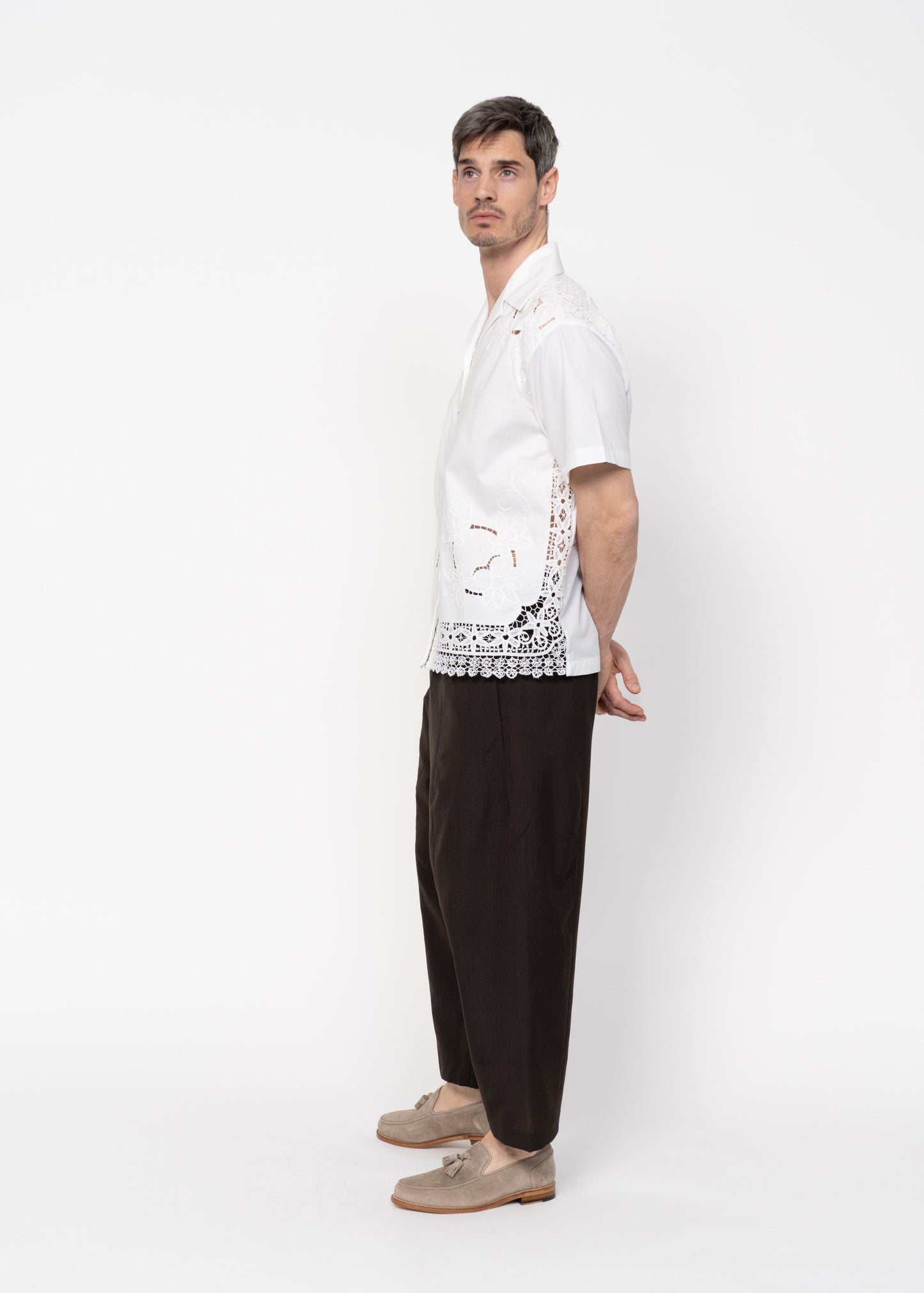 The André Shirt Embroidered Lace
