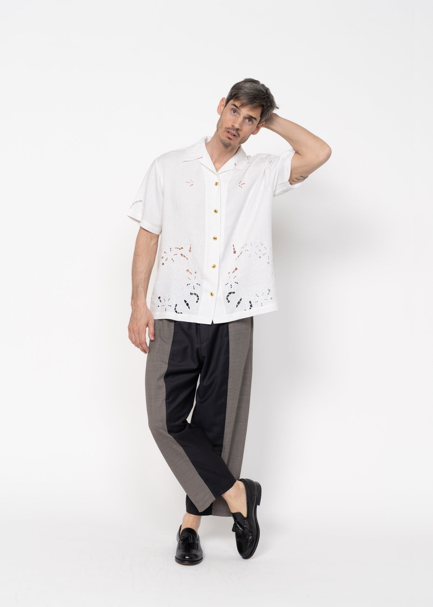 The André Shirt Hellenic Flowers