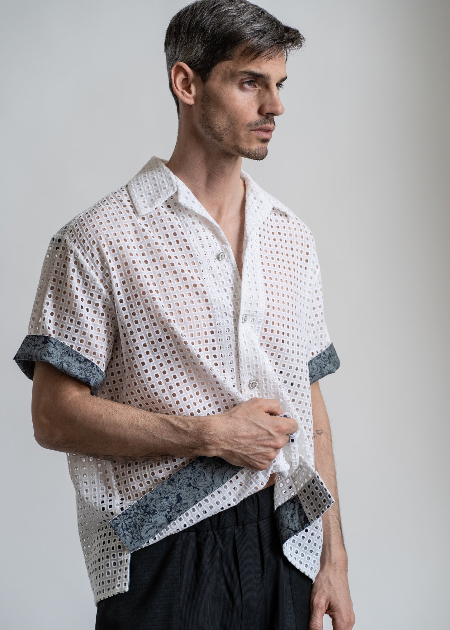 The André Shirt Italian Lace Two