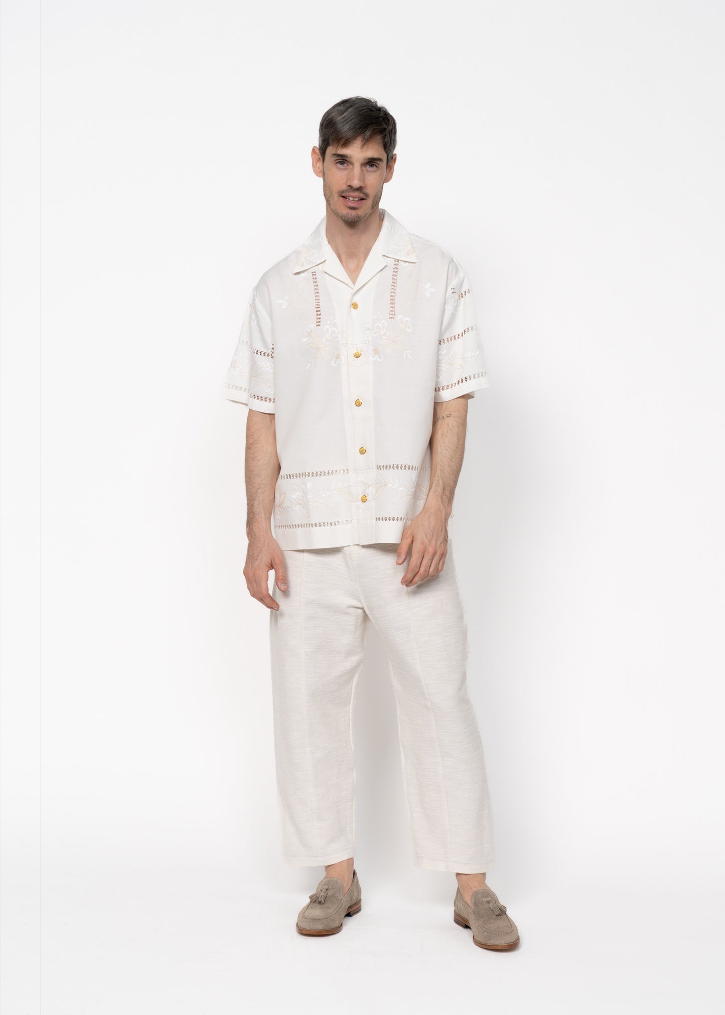 The André Shirt Light Cream