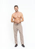 The Straight Leg Pants Mushroom Brown