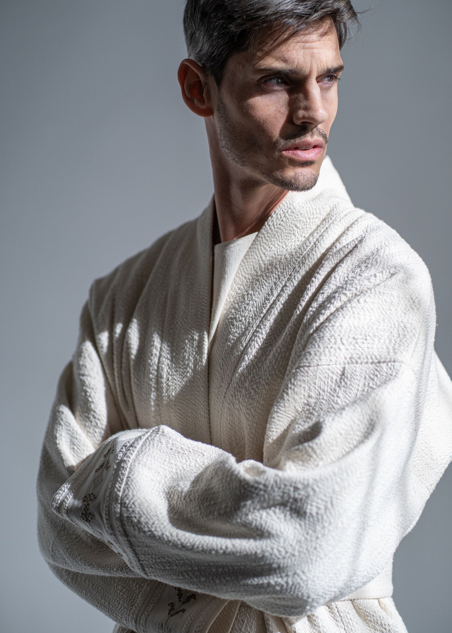 The Flamma Suit Bouclé / Ecru