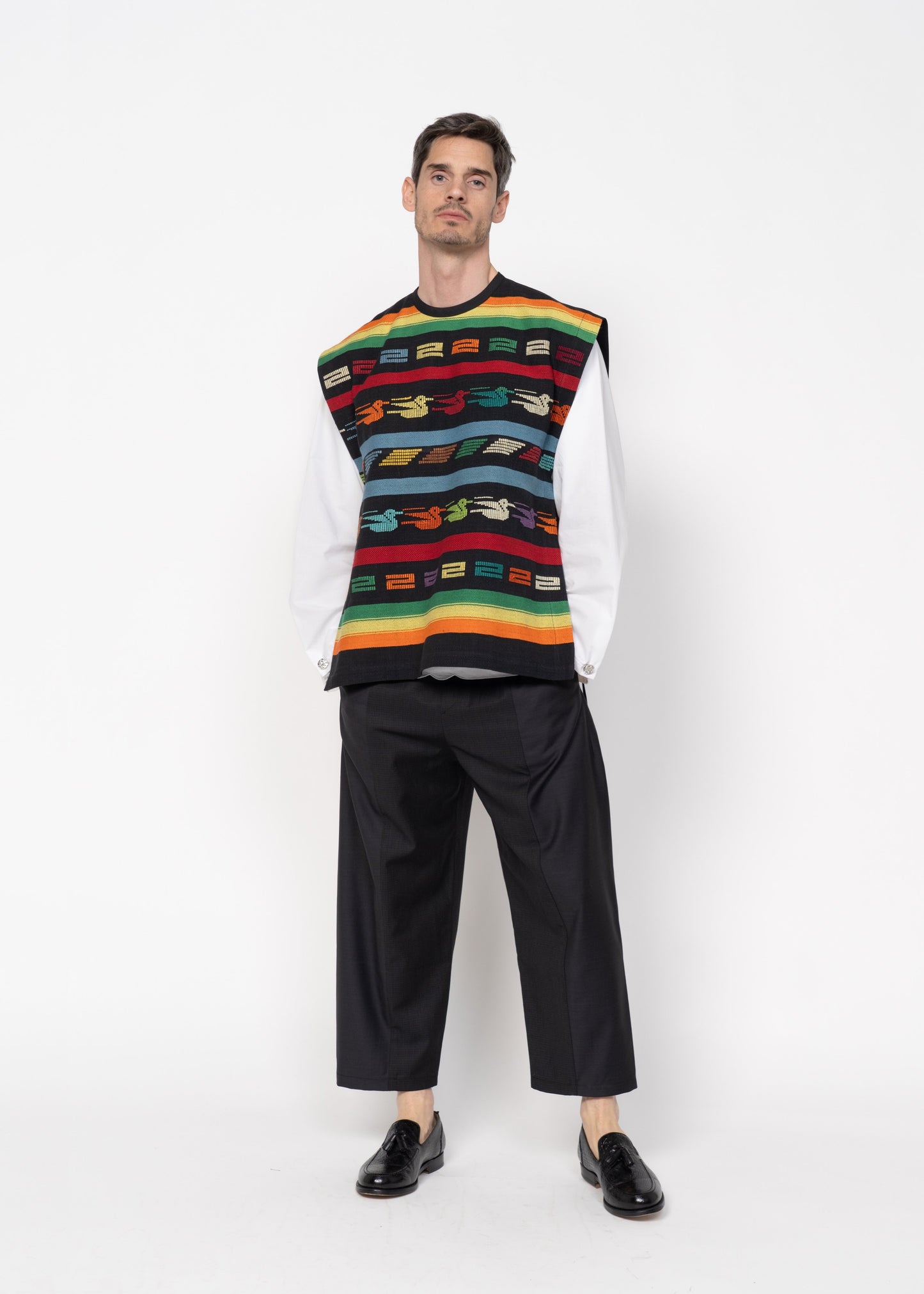 The Vest Handwoven / Peruvian Multicoloured