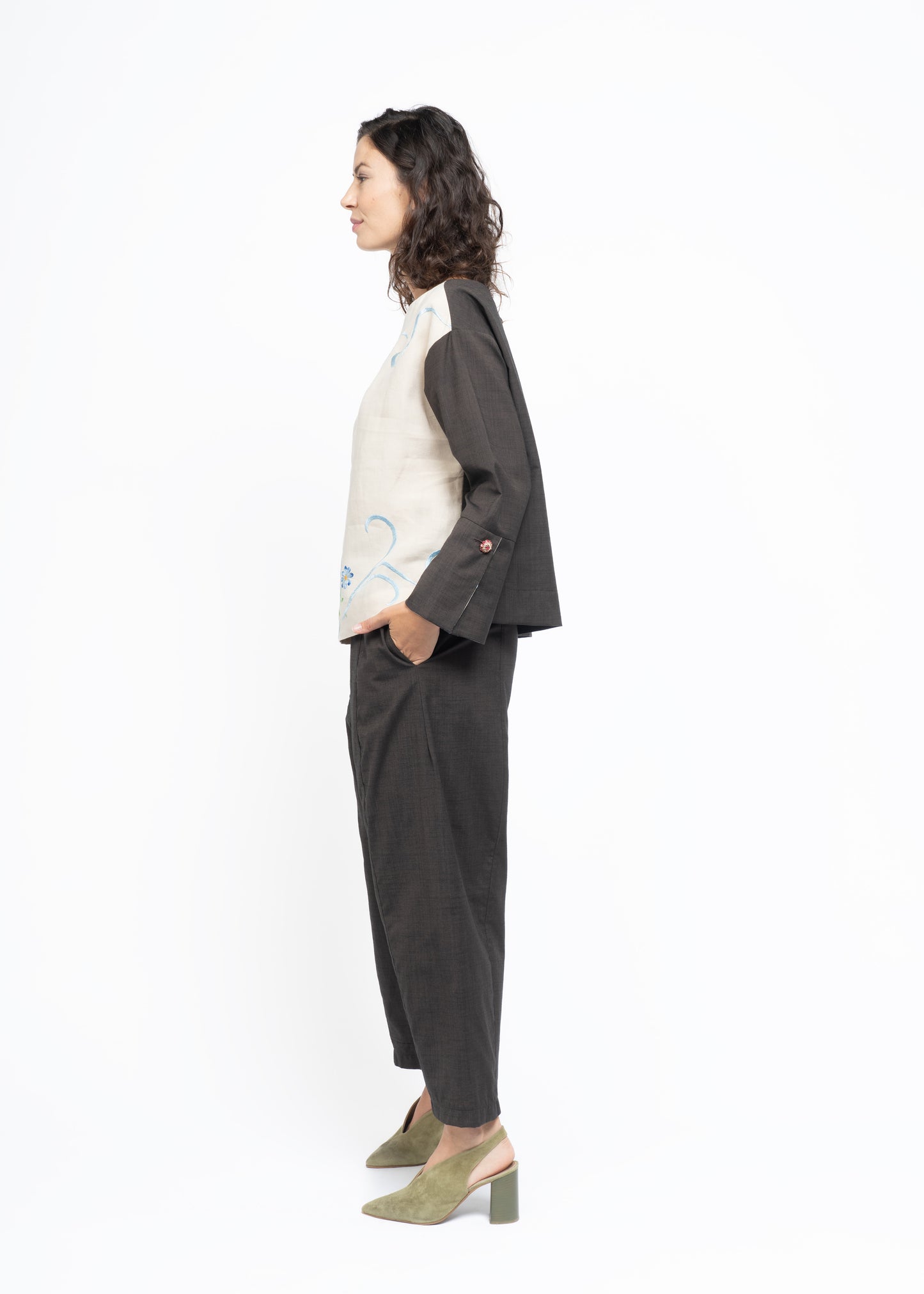The Antonia Blouse Embroidered