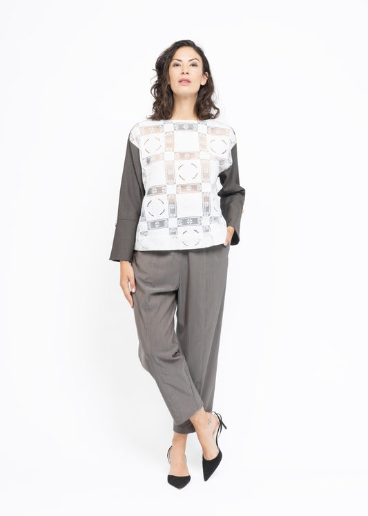 The Antonia Blouse White Lace