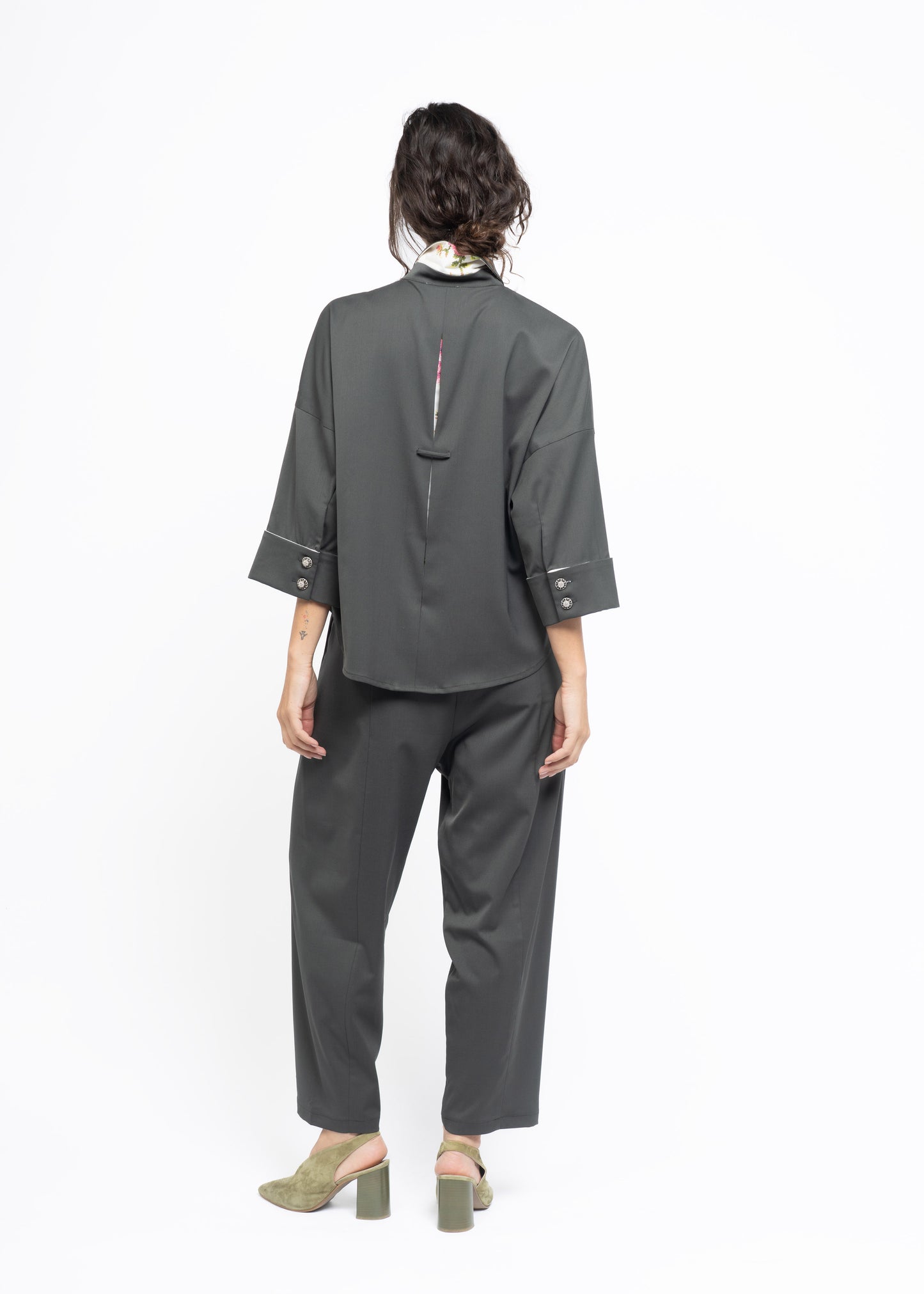 The Button Shirt Khaki