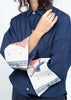 The Button Shirt Blue Royal