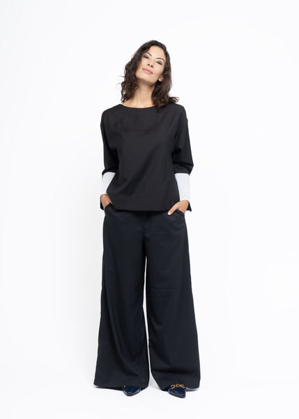 The Antonia Blouse Black