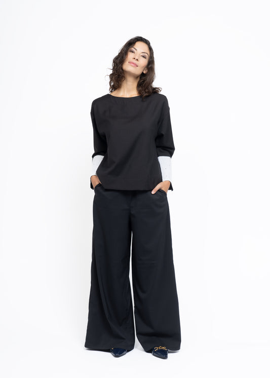 The Antonia Blouse Black