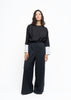 The Wide Pants Black